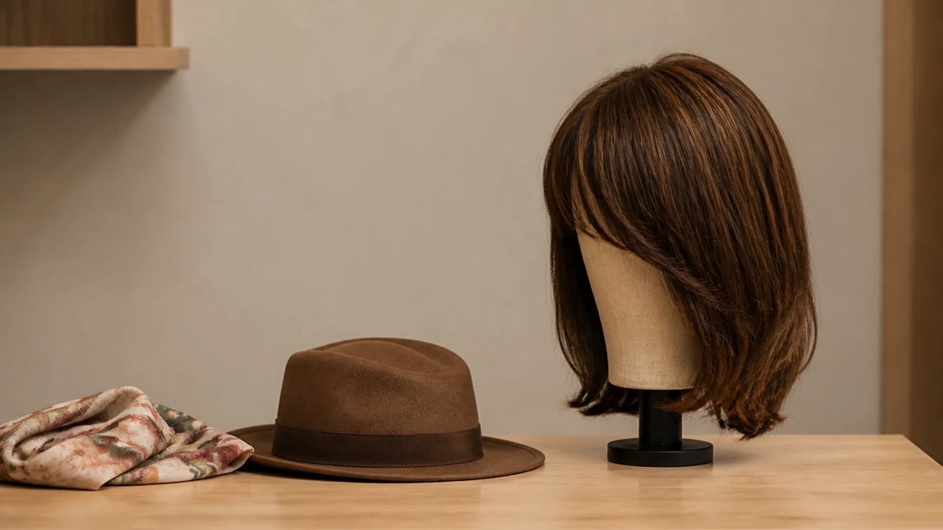 Foulard, chapeau et perruque juive côte à côte, les trois façons de couvrir ses cheveux